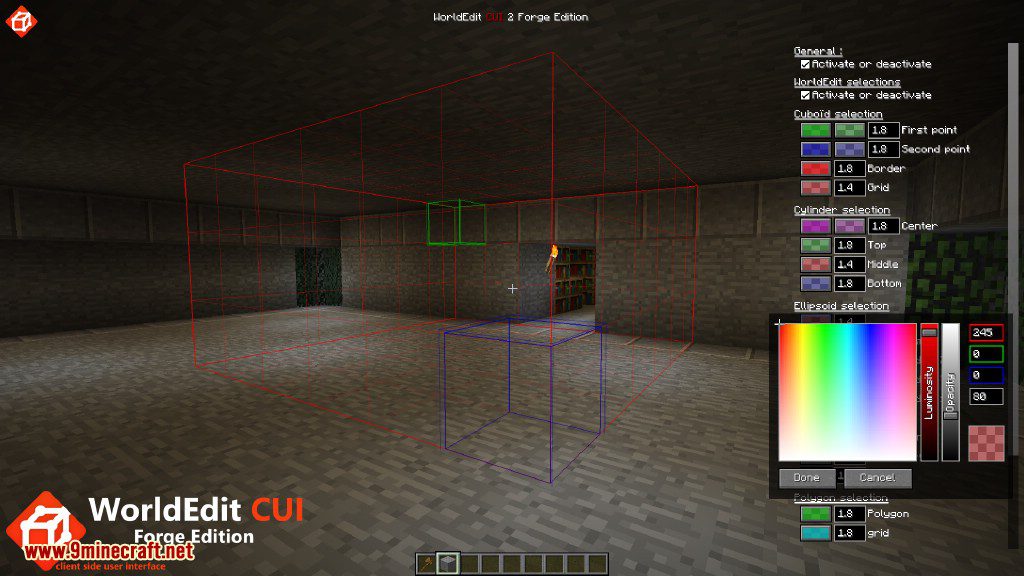 WorldEdit CUI Forge Edition Mod Screenshots 5