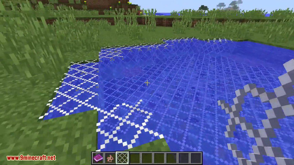 Minecraft  Mod Showcase: Fishing Nets! (Make fishing easier