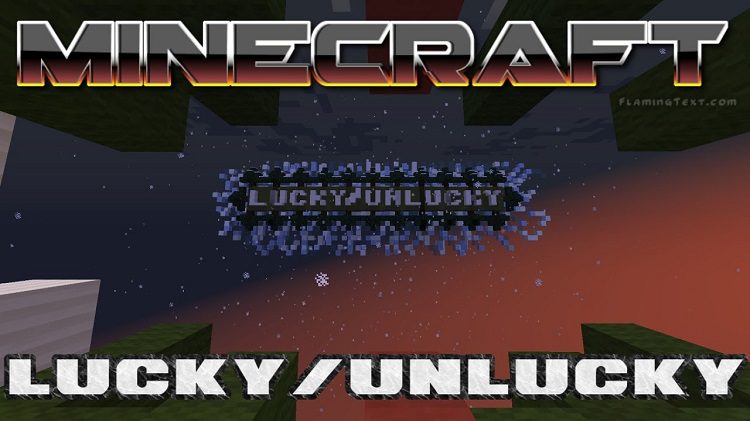 lucky-unlucky-map-for-minecraft-logo