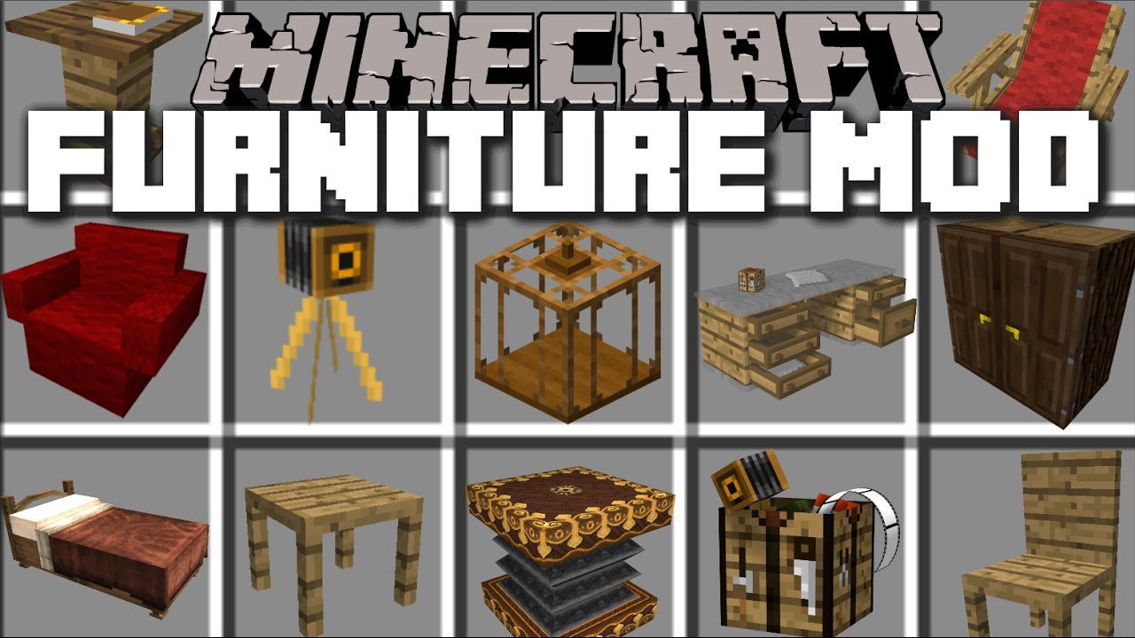Mod na meble do minecraft