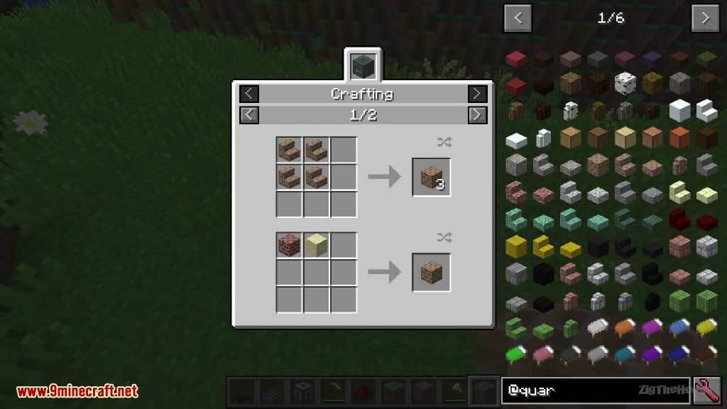 Quark Mod Crafting Recipes 1