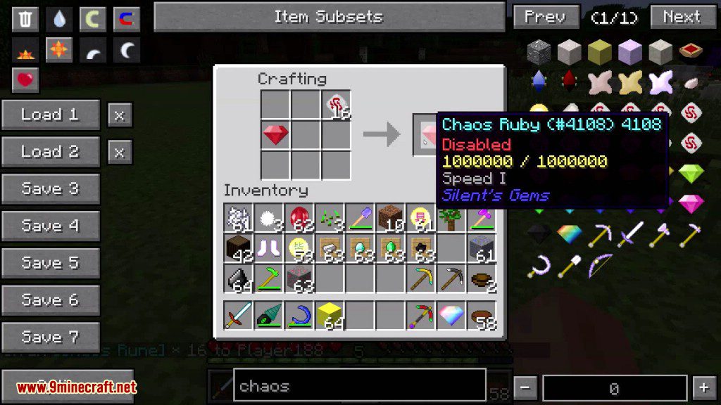 Silent’s Gems Mod Crafting Recipes 10