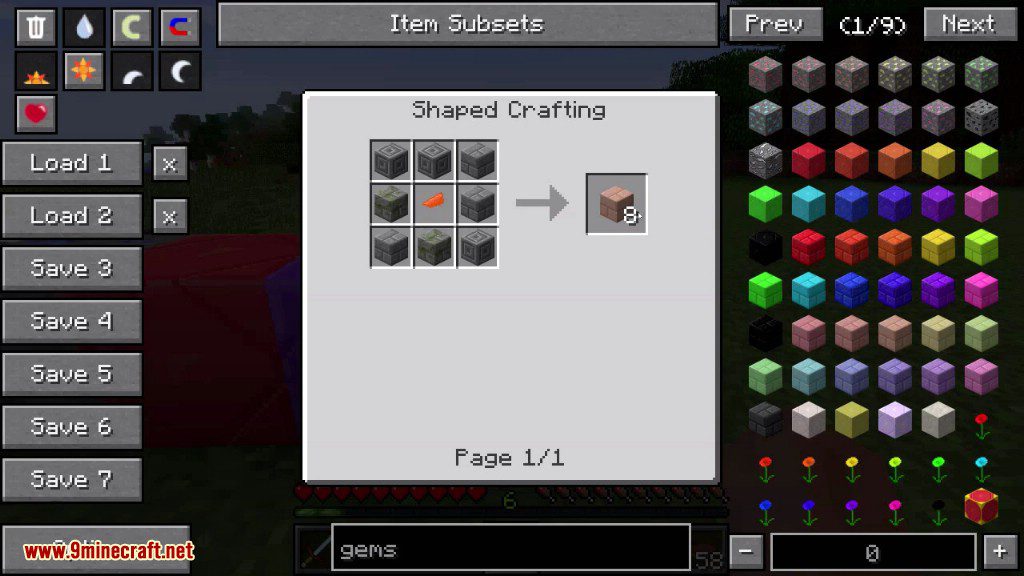 Silent’s Gems Mod Crafting Recipes 12