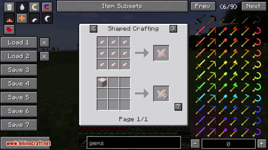 Silent’s Gems Mod Crafting Recipes 3