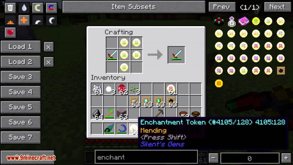 Silent’s Gems Mod Crafting Recipes 8