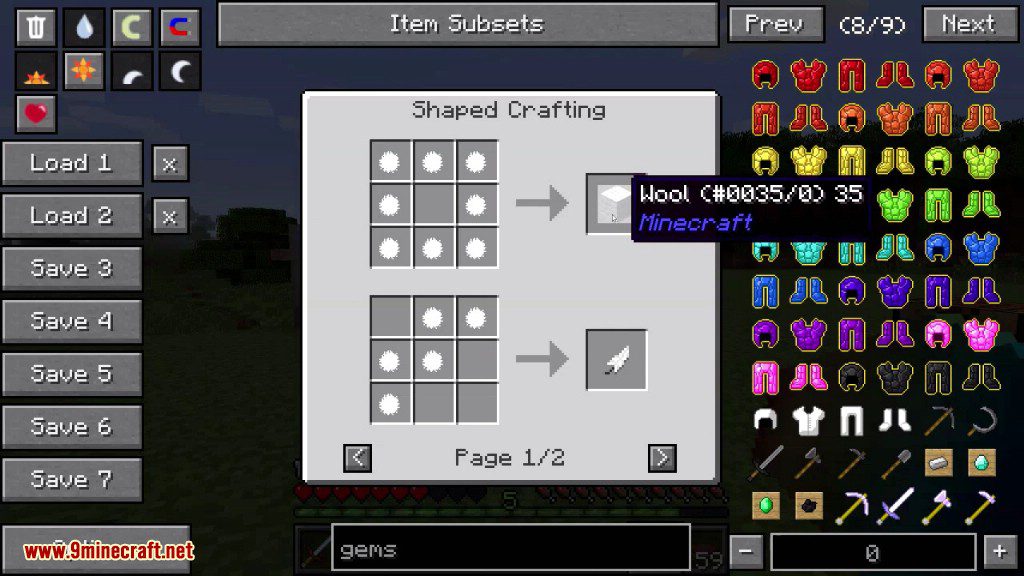 Silent’s Gems Mod Crafting Recipes 9