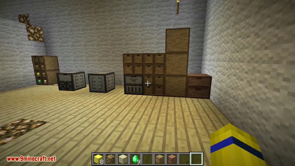 Storage Drawers Mod (1.19, 1.18.2) Store Hundreds of Items