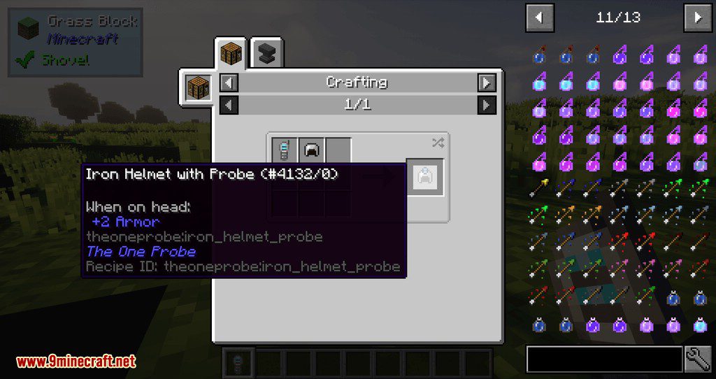 The One Probe mod for minecraft 09