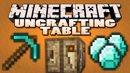 Uncrafting Table Mod