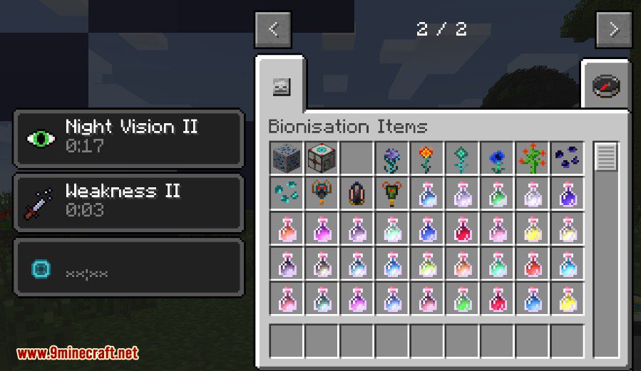 Bionisation Mod 8