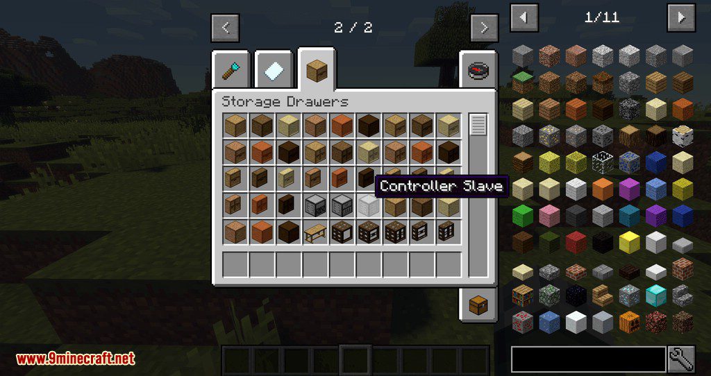 Drawers & Bits Mod for minecraft 01