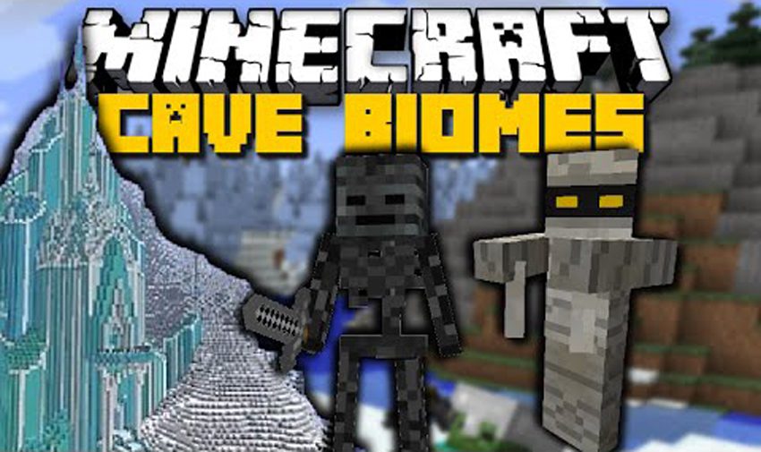 CaveBiomes Mod Logo