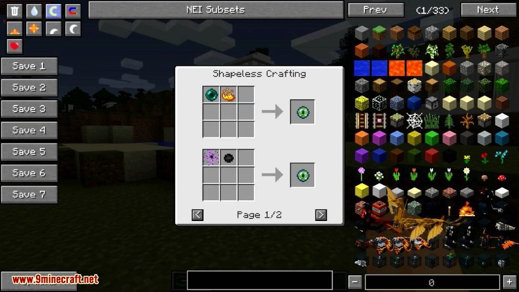 Ender Compass Mod Crafting Recipes 1
