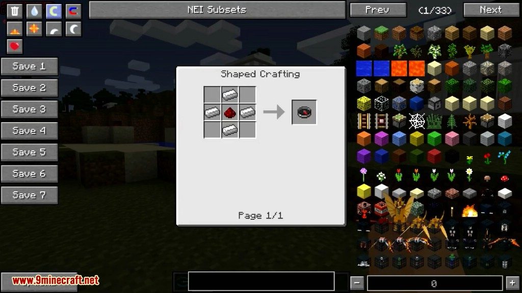 Ender Compass Mod Crafting Recipes 2