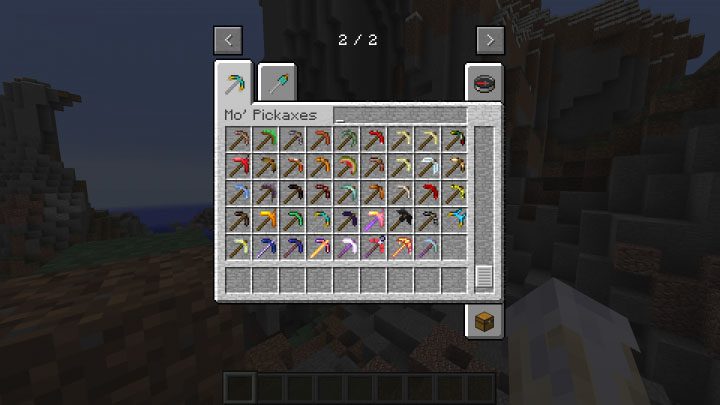 Mo’ Pickaxes Mod Screenshot