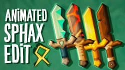 Sphax Animated PvP Resource Pack Logo