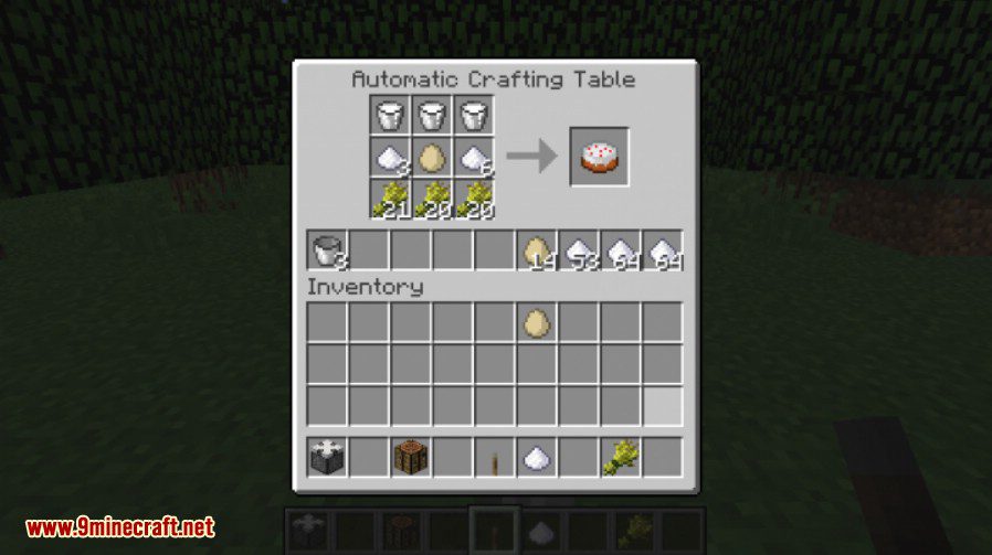 Automatic Crafting Table Mod 2