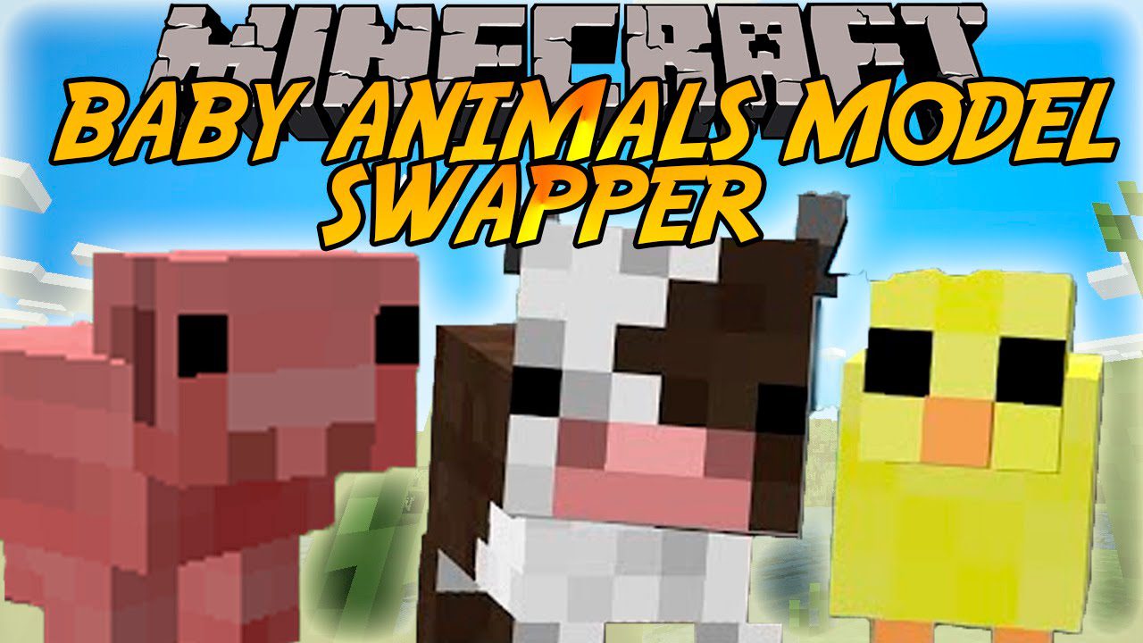 Make a minecraft small animal mob model by Modderg