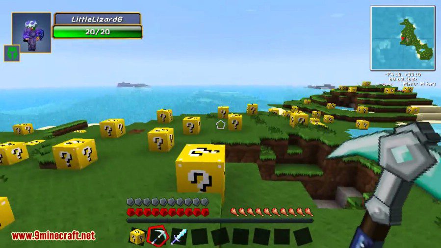 Lucky Block Mod for Minecraft 1.17.1/1.16.5/1.16.4/1.15.2/1.14.4