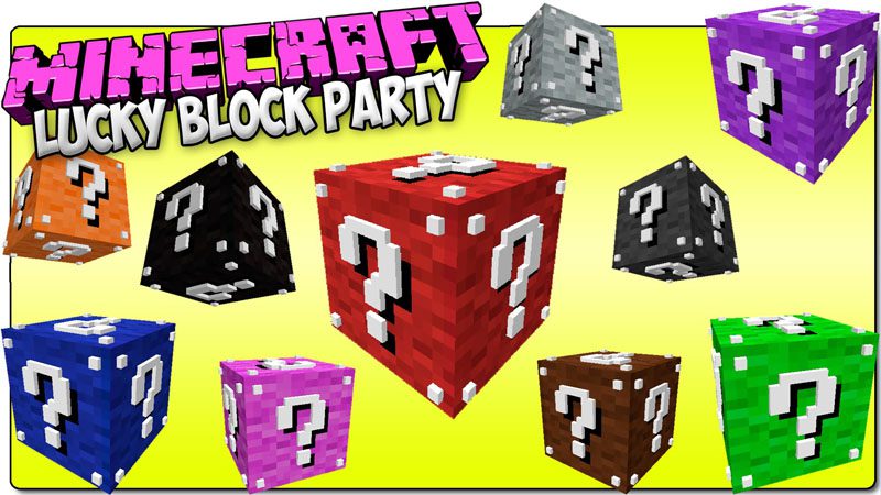 Minecraft Command: Lucky Blocks (1.8.1) - IJAMinecraft