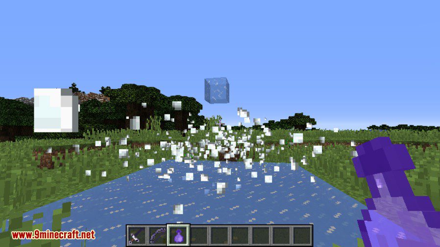 Lucky Block Blue Mod for Minecraft 1.8/1.7.10, source: free…