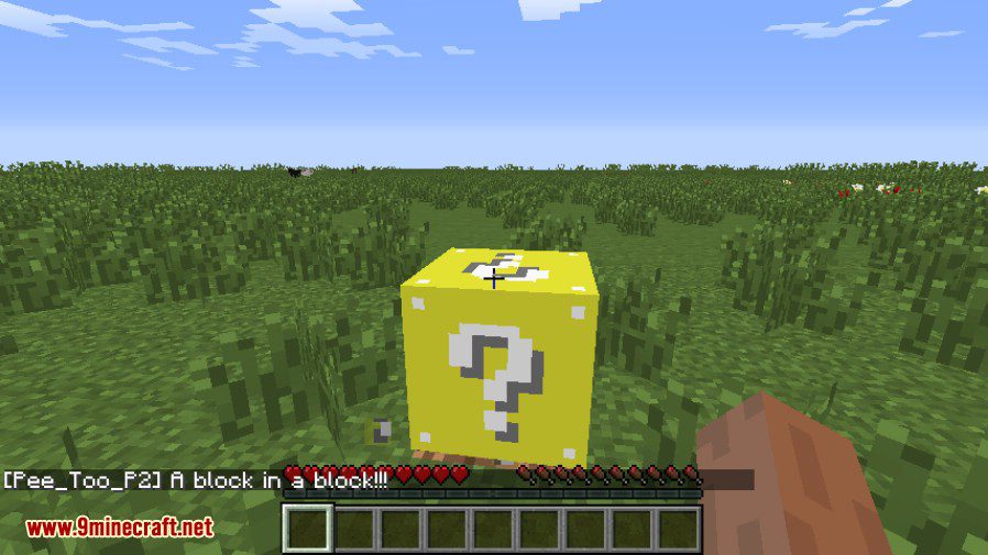 Lucky Block Transparent Mod 4