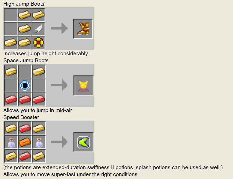 Metroid Cubed 3 Mod Crafting Recipes 24