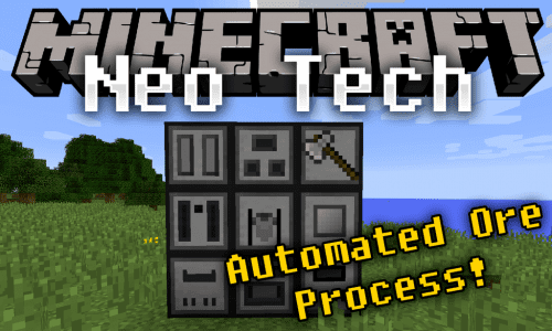 Neo Tech mod for minecraft logo