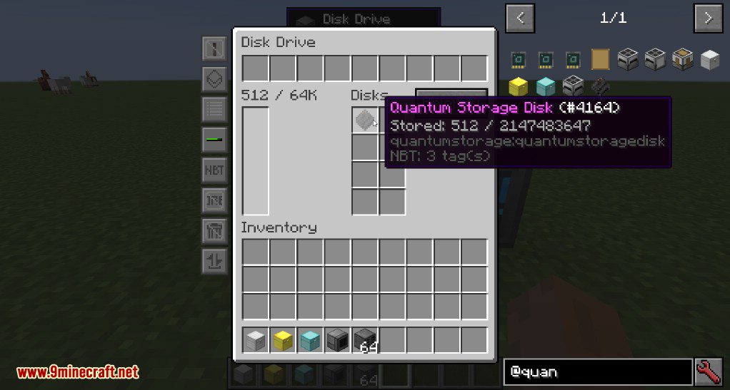 Quantum Storage Mod Usage 4