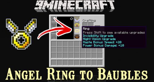 Angel Ring to Baubles Mod