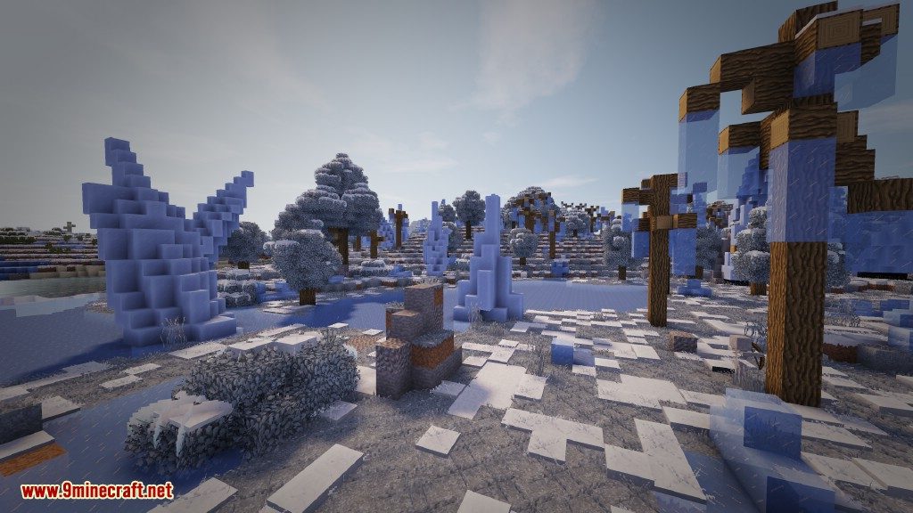 Biome Bundle Mod Frozen Forest