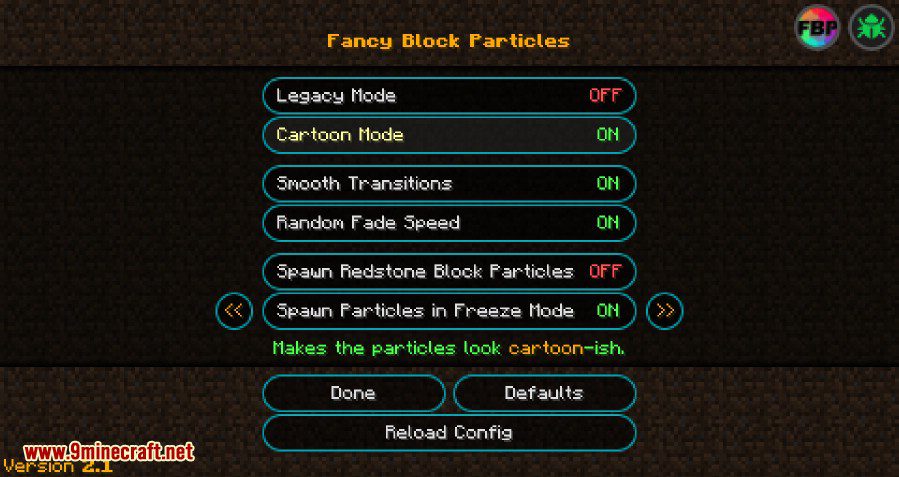 Fancy Block Particles Mod 3