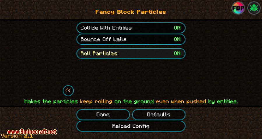 Fancy Block Particles Mod 4