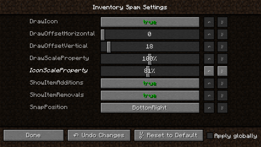 Inventory Spam Mod Screenshots 1