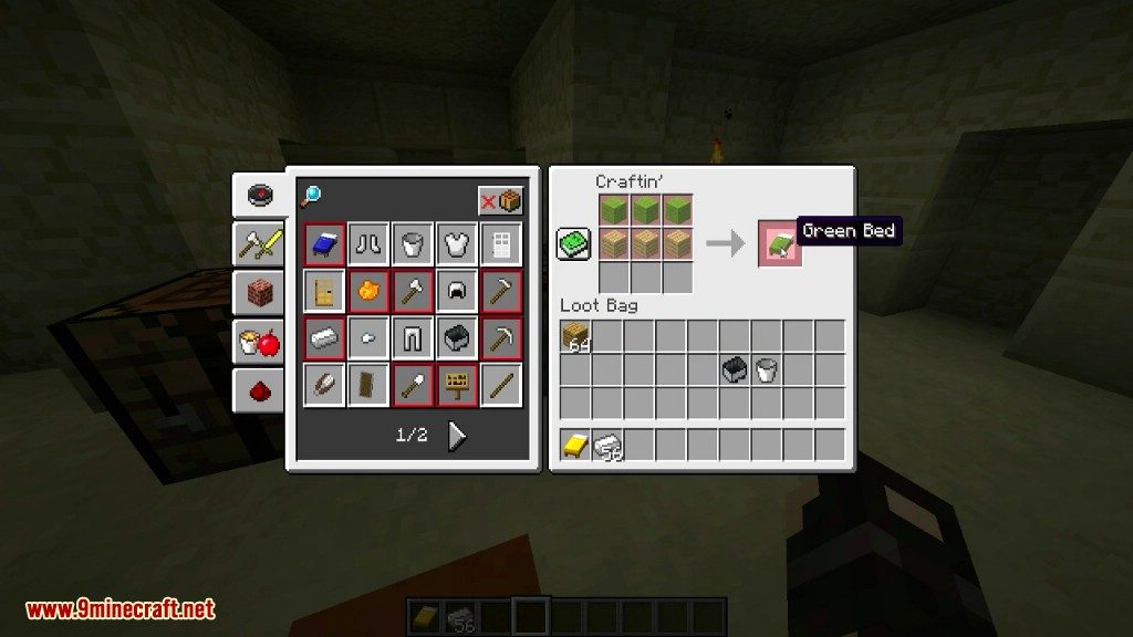 Minecraft 1.12 Snapshot 17w15a Crafting Recipes 5