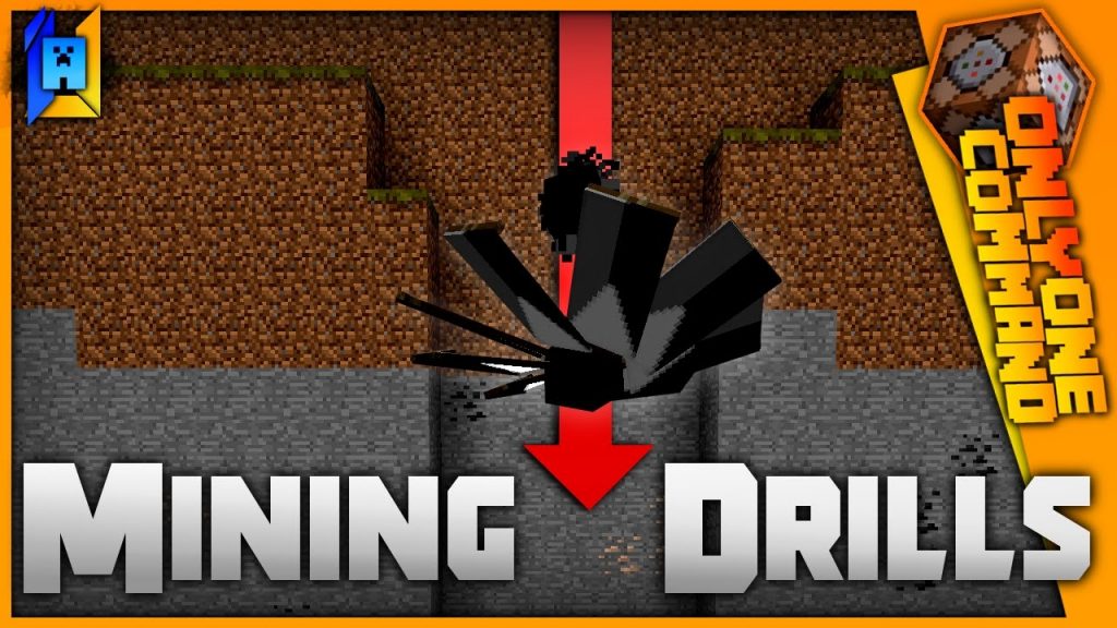 Mining Drills Command Block