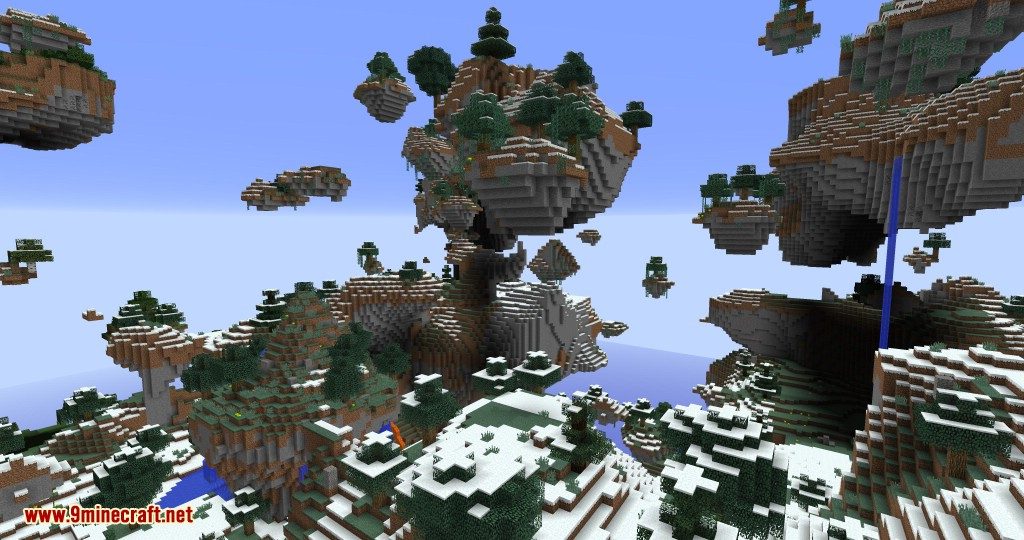 Open Terrain Generator Skylands Mod 3