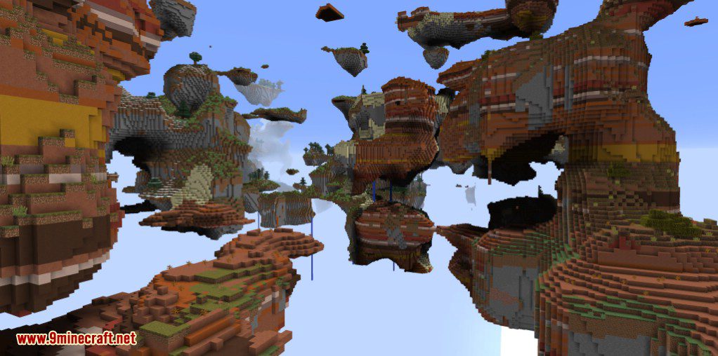 Open Terrain Generator Skylands Mod 4