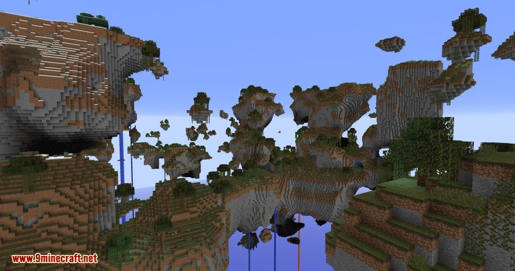 Open Terrain Generator Skylands Mod 7