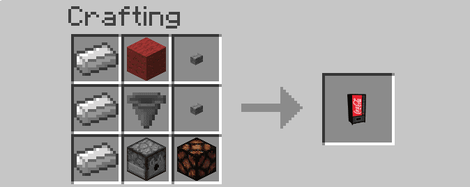 Wizard’s Vending Machine Mod Crafting Recipes 2