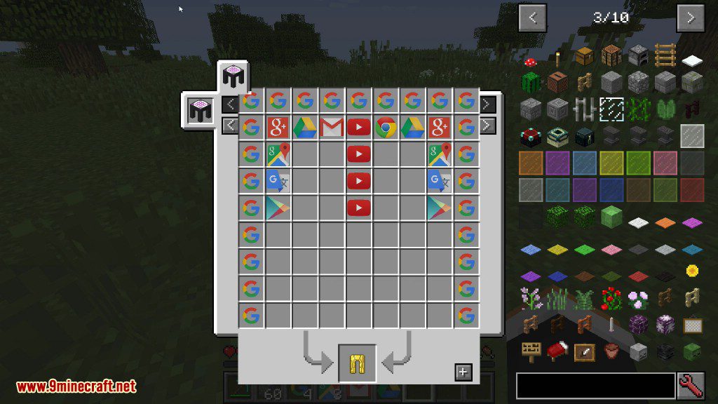 Google Mod Crafting Recipes 2