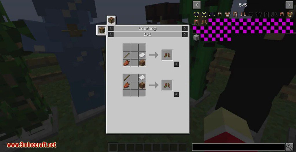 More Vanilla Armors Mod Crafting Recipes 21