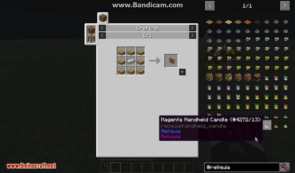 Reliquia Mod Crafting Recipes 9