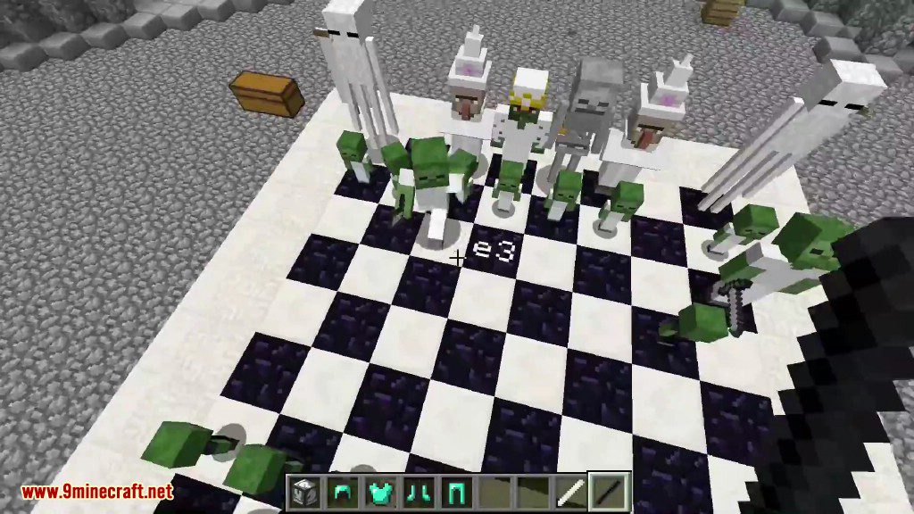 Minecraft: MineChess Mod! Play Legit Chess With Friends! 