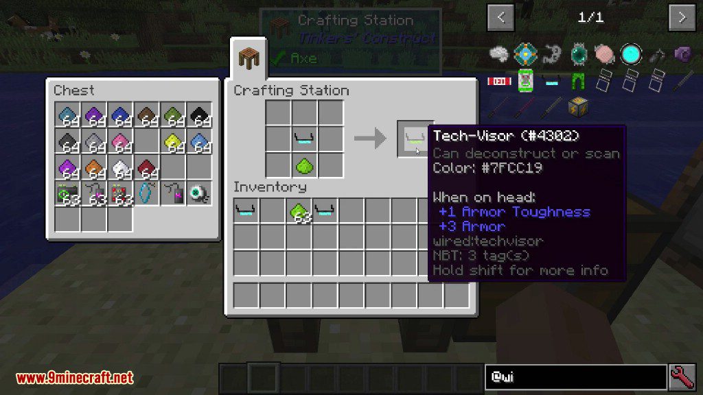 WIRED More Augs Mod Crafting Recipes 3