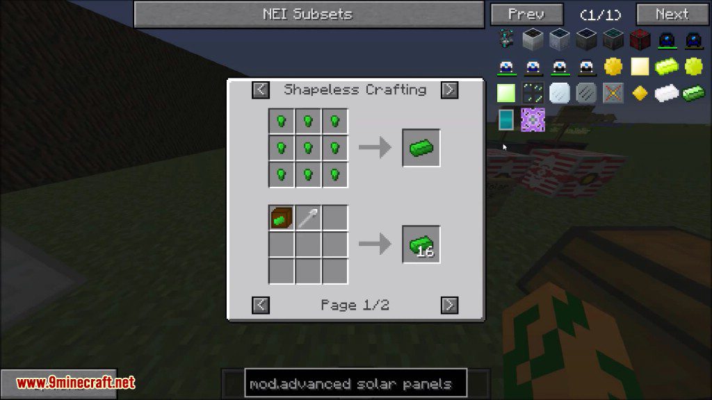 Advanced Solar Panels Mod Crafting Recipes 4