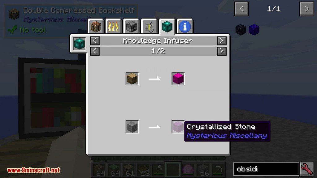 Mysterious Miscellany Mod Crafting Recipes 3