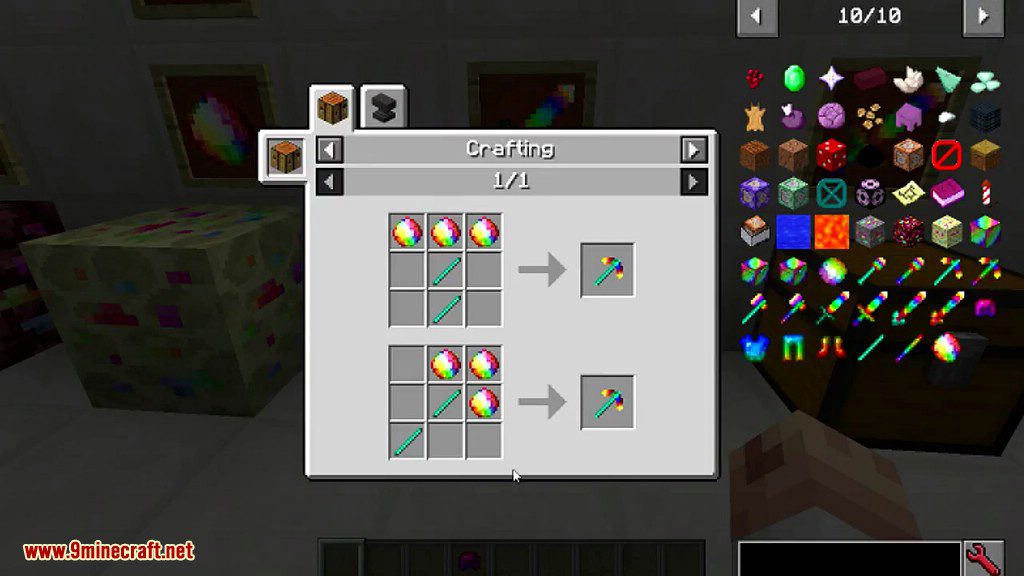 Spectrite Mod Crafting Recipes 2