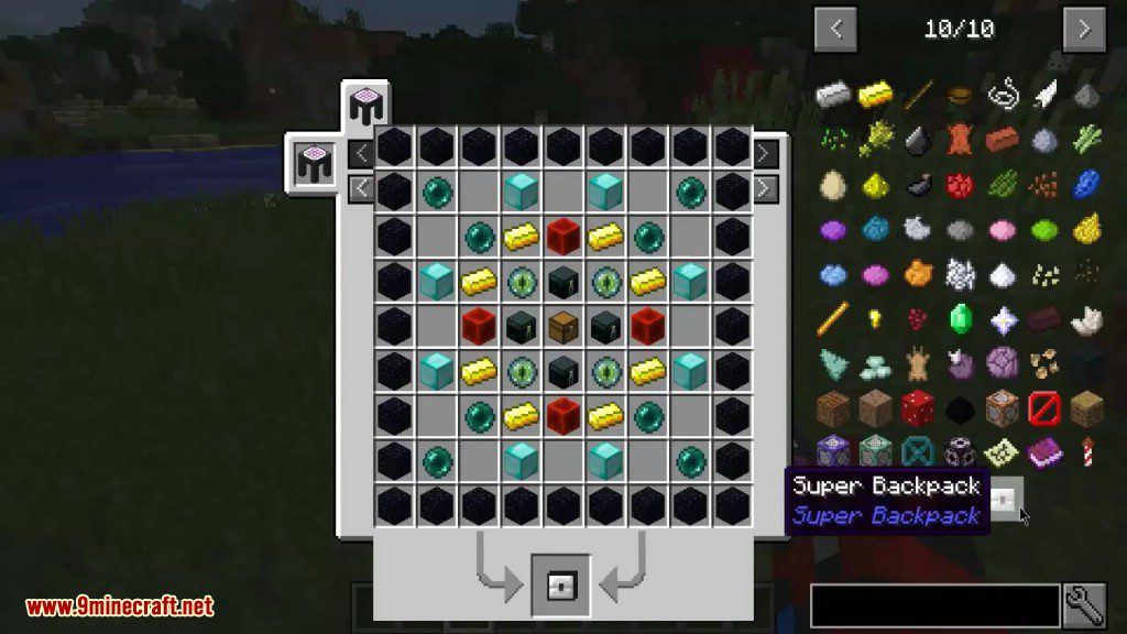 Super Backpack Mod Crafting Recipes 1