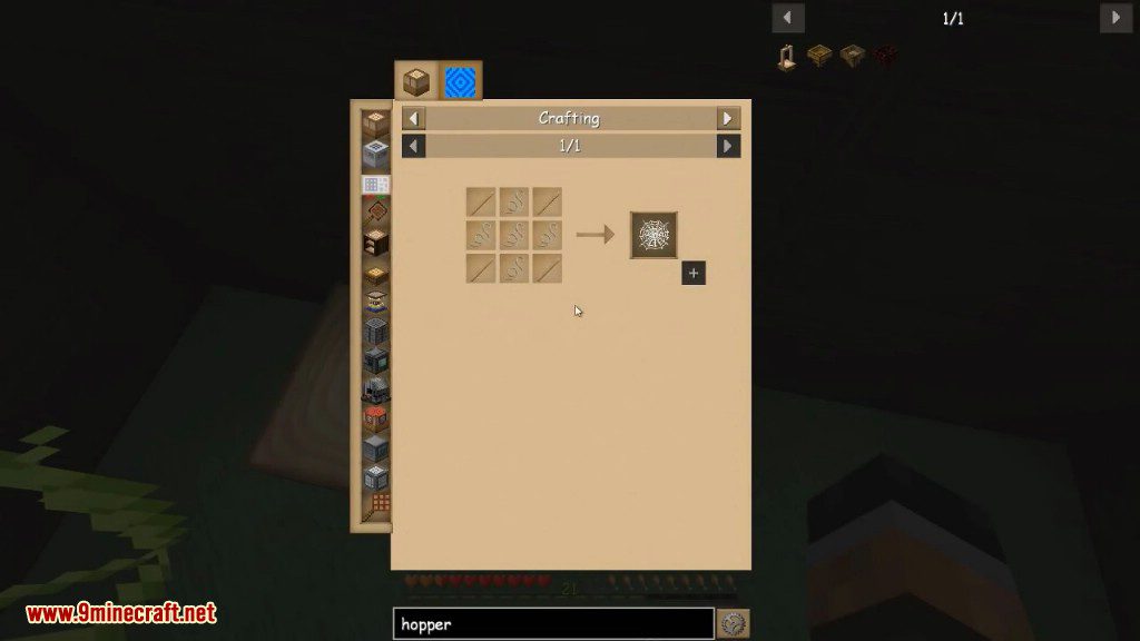 Wopper Mod Crafting Recipes 1